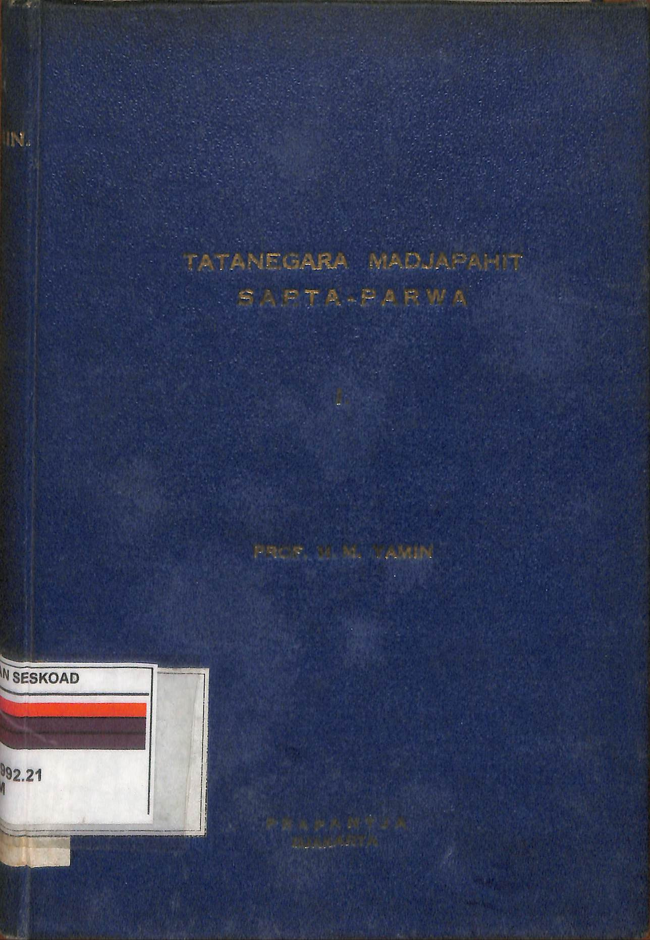 Tatanegara Madjapahit Sapta Parwa